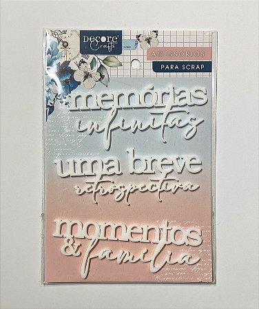Aplique Acrílico Branco