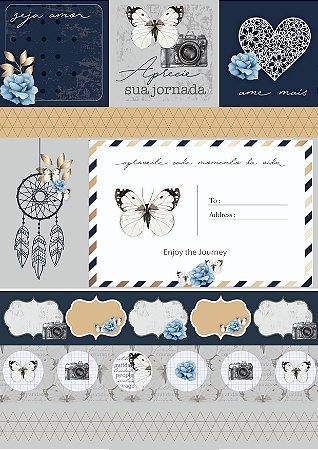 Coleção Digital - Aprecie a Jornada - 16 arquivos para impressão