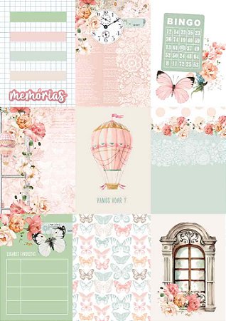 Coleção Digital - Doce Vitória - 28 folhas para impressão