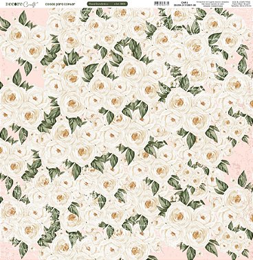 COISAS PARA CONTAR 180G - FLORAL ROMÂNTICO