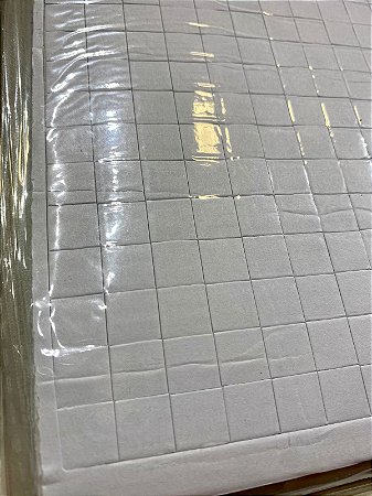 Fita banana pré cortada quadrada - 3 mm de espessura - 250x300mm
