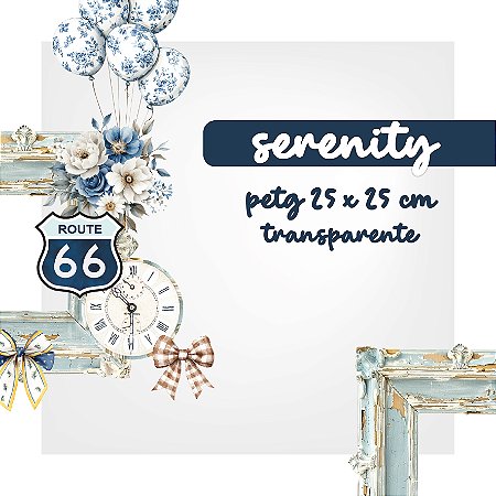 PRÉ-VENDA | PETG 25 X 25 CM - 3 UNIDADES