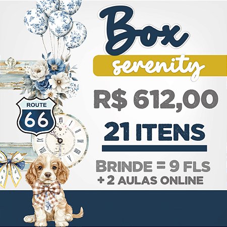 PRÉ-VENDA | BOX SERENITY