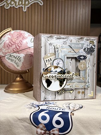 POP 9 - Álbum Serenity Travel - 21x23 cm