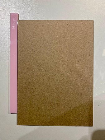 Régua para Encadernação 15 mm - Rosa