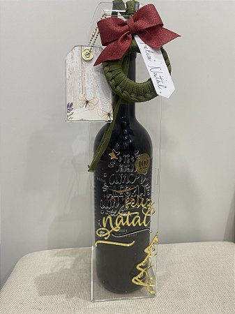 Case de Natal - Acrílico cristal 2mm