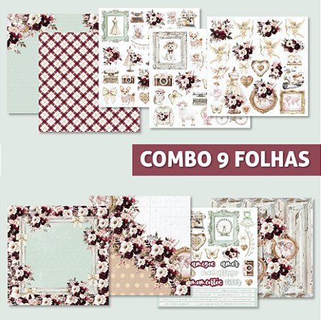kit Meu Aconchego - 9 folhas