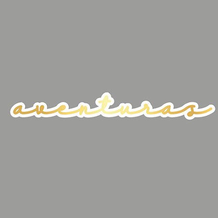 Aplique Acrílico Aventuras