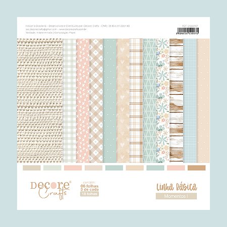 KIT FOLHAS BÁSICAS - 18 FLS - MOMENTOS I