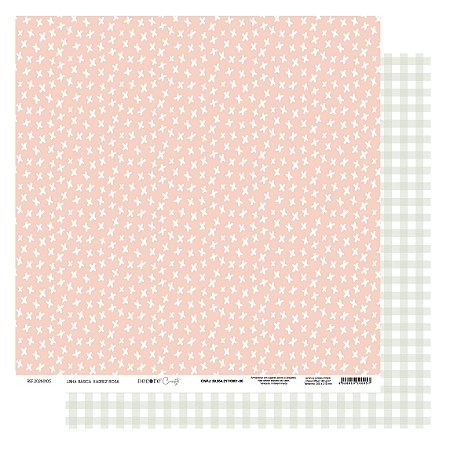 FOLHAS BÁSICA XADREZ ROSA