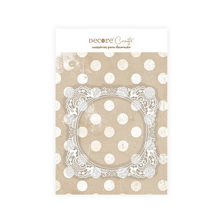 Moldura Acrílica com DTF - Moldura Quadrada