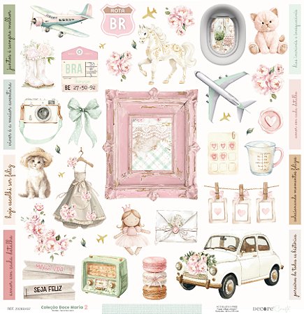 COLEÇÃO DOCE MARIA 2 - RECORTES CARRO
