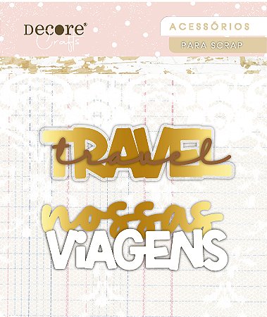 APLIQUE ACRÍLICO - TRAVEL