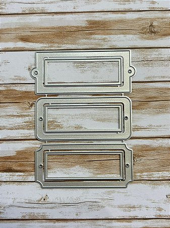 FACA 3 TAGS - 7,5 X 10,5 CM