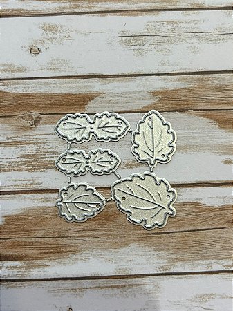FACA MINI FOLHAS - 4 X 4,5 CM