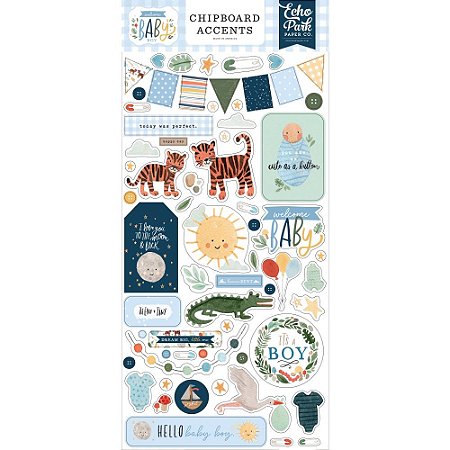 Welcome Baby Boy\Accents Chipboard - EchoPark