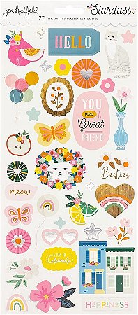 Jen Hadfield Stardust Cardstock Stickers