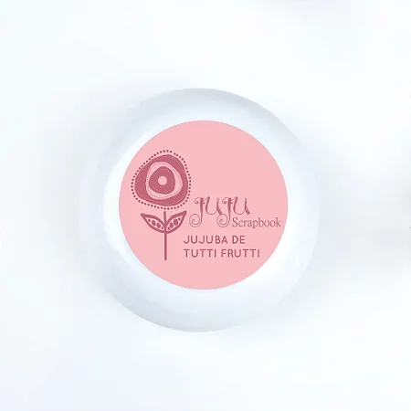 ALMOFADA PARA CARIMBO JUJUBA DE TUTTI FRUTTI JUJU