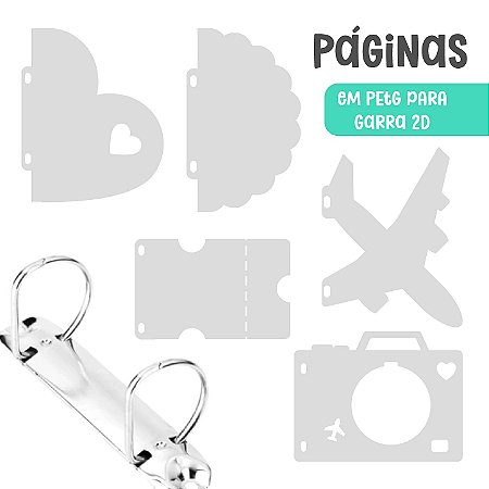 PÁGINAS PARA GARRAS 2D EM PETG