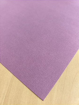 FOLHA IMPORTADA - CARDSTOCK TEXTURIZADO ROXO I