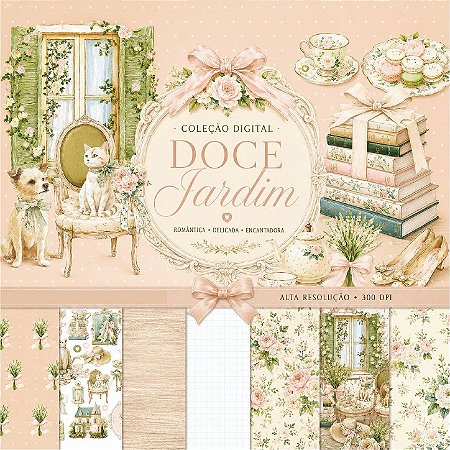 COLEÇÃO DIGITAL - DOCE JARDIM - ENVIO 22/08