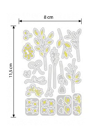 FACA DE CORTE - GALHOS, FLORES E ELEMENTOS