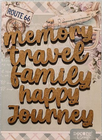 Aplique MDF memory, travel