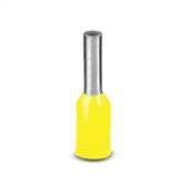 TERMINAL TUBULAR LONGO 25MM AMARELO CT3613L