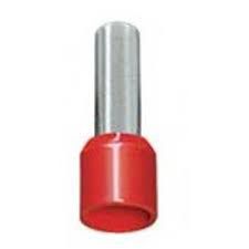 TERMINAL TUBULAR LONGO 35MM VERMELHO CT3614L