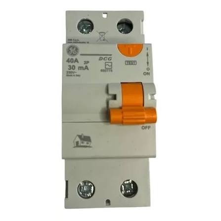 DISPOSITIVO PROTEÇAO IDR 2X40A 30MA 230V GE