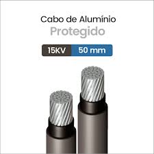 CABO ALUMINIO PROTEGIDO 15KV 50MM HDPE DUPLA CAMADA CEMIG