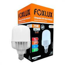 LAMPADA SUPER LED JUMBO 75W 6500K ROSCA E-40 FOXLUX