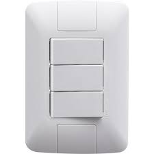 INTERRUPTOR ARIA 3SS 06A C/PLACA 57241/070 TRAMONTINA