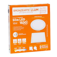 PLAFON LED QUADRADO 24W 6500K RL29246BC LLUMM