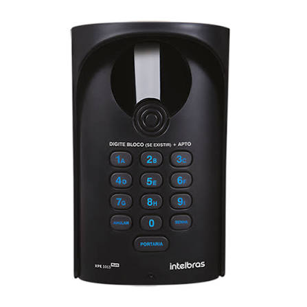PORTEIRO ELETRONICO COLETIVO XPE 1013 PLUS INTELBRAS