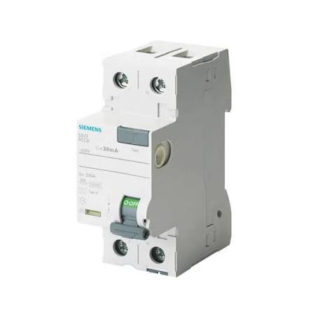 DISPOSITIVO PROTEÇÃO IDR 2X25A 30MA 5SV53120MB SIEMENS