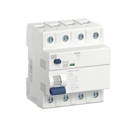 DISPOSITIVO PROTEÇÃO IDR 4X25A 30MA RDW14764222 WEG