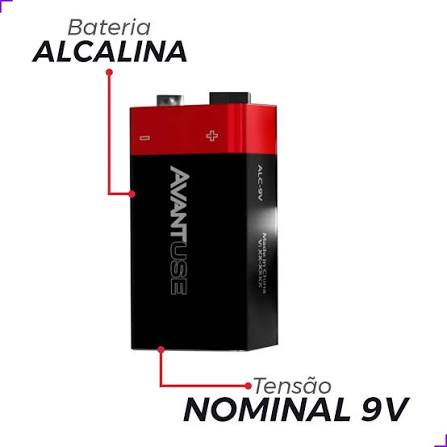 BATERIA ALCALINA 9 VOLTS ALC-9V AVANT