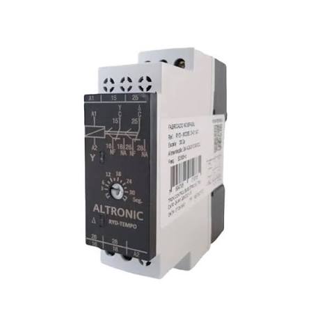 RELE TEMPORIZADOR RETARDO 0,3-30S 94/242V ALTRONIC
