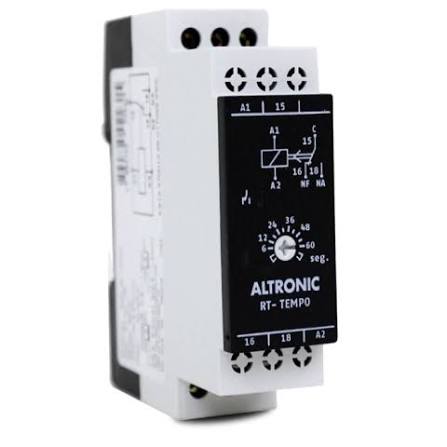 RELE TEMPORIZADOR RETARDO 0,6-60S 94/242V ALTRONIC