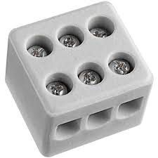 CONECTOR TRIPOLAR CB10MM 50A LORENZETTI 1422 FP