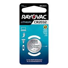 BATERIA LITHIUM 3V CR2032 RAYOVAC