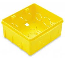 CAIXA PVC 4X4 AMARELA 57500/042 TRAMONTINA