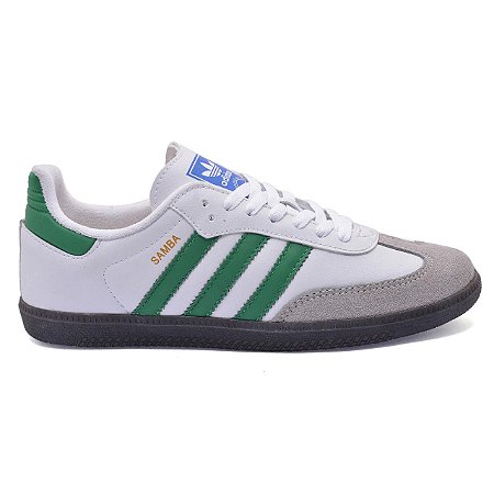 Tênis Adidas Samba Branco / Verde