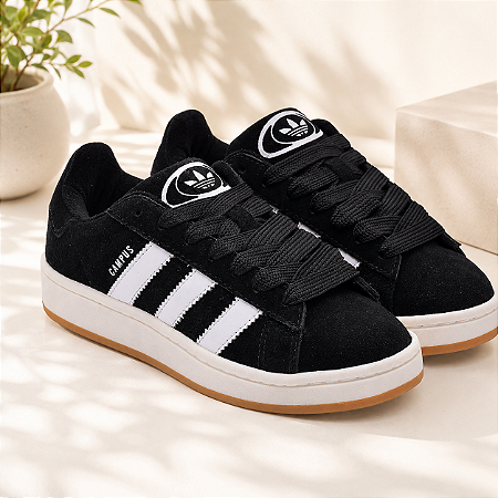 Tênis Adidas Campus Preto / Branco
