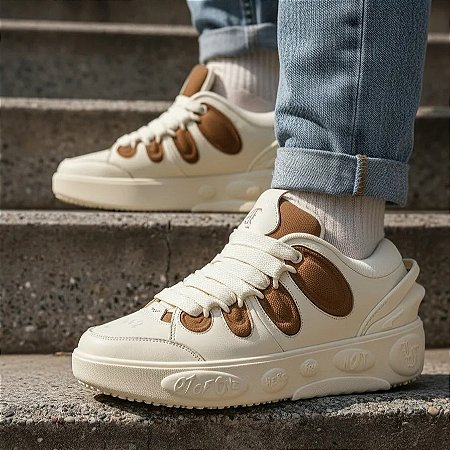 Tênis Puma La France Off Marrom