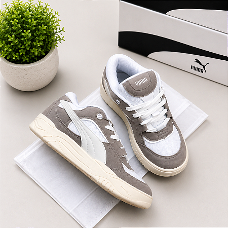 Tênis Puma 180 - Branco e Bege
