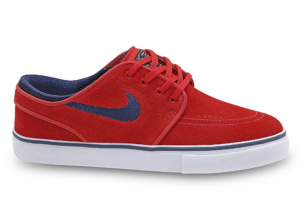 Tênis Nike Sb Stefan Janoski Zoom OG Vermelho / Marinho