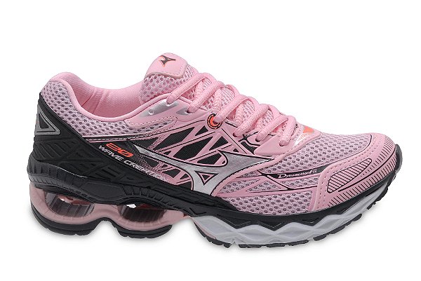Tenis Mizuno Wave Creation 20 Rosa Canguru Shoes