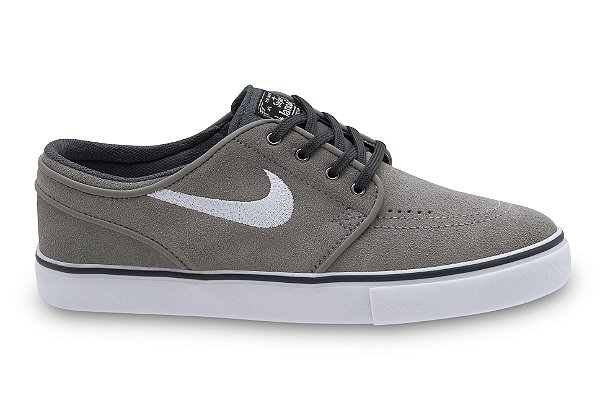 Tênis Nike Sb Stefan Janoski Zoom OG Cinza / Branco